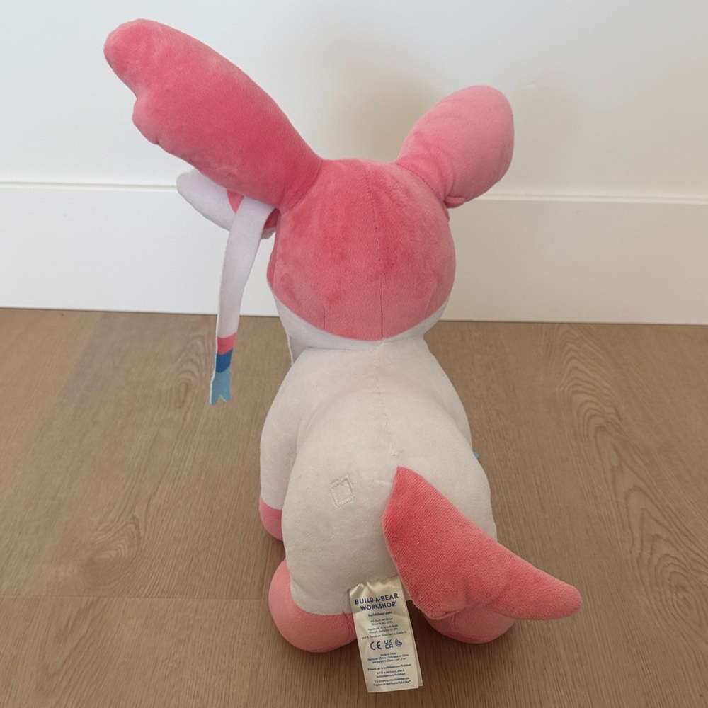 Sylveon Plush Toy - Pokémon-Inspired Stuffed Animal  “Build-A-Bear” - Picture 3 of 7